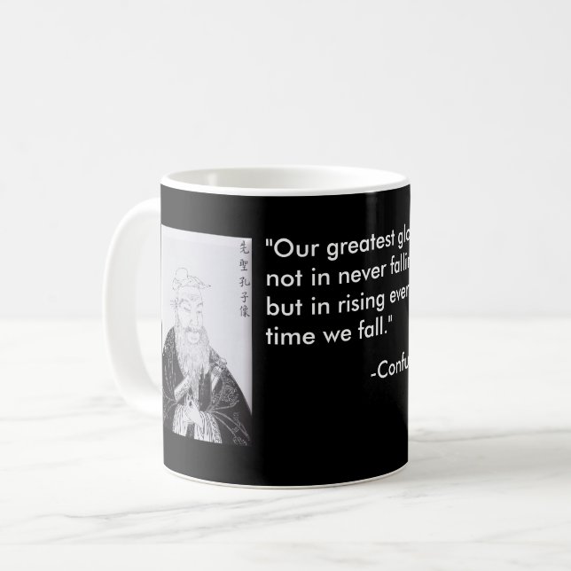 Konfucius_the_scholar Kaffemugg (Framsida vänster)