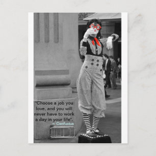 Konfucius-vykort Vykort