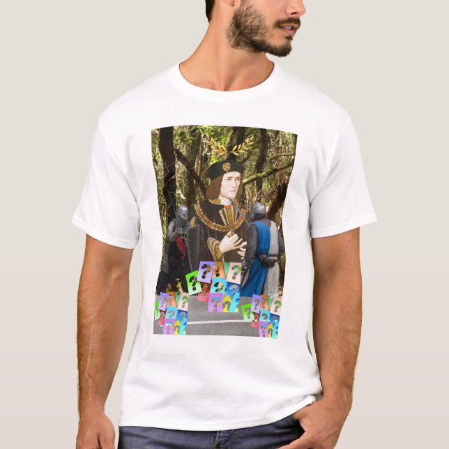 Konfunderad Kung Richard III T Shirt (Framsida)