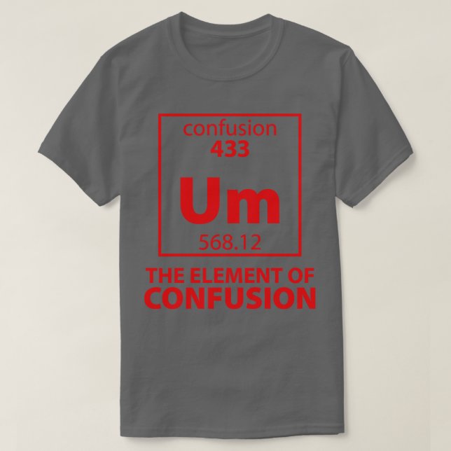 Konfusionens Inslag T Shirt (Design framsida)