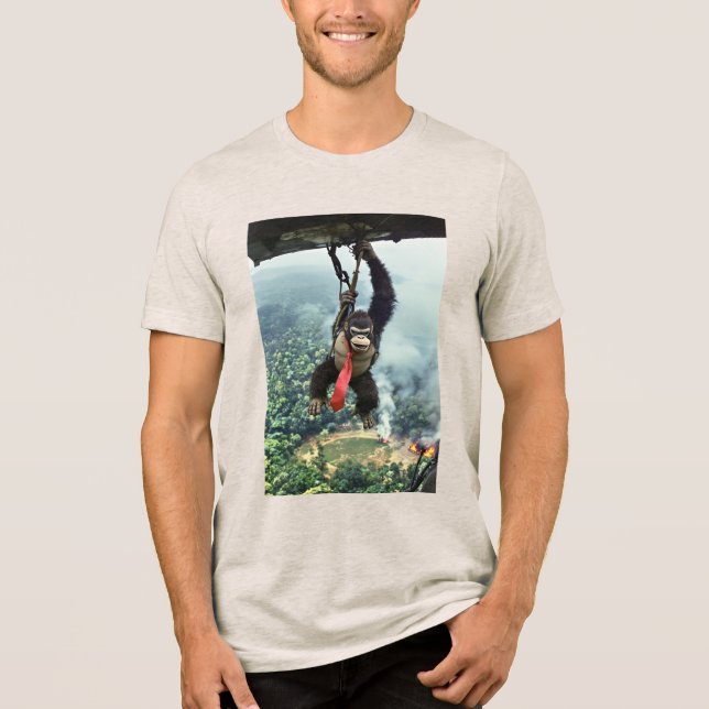 Kong '68: Djungelns patrull T Shirt (Framsida)