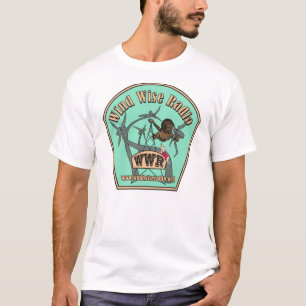 Kong dödar IWT -- Klok vind radiosände T-shirt