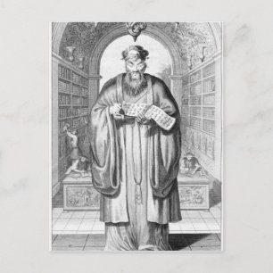 Kong-Fu-Tse eller Confucius Vykort