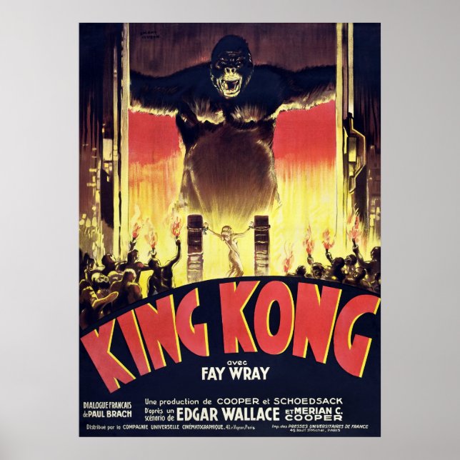Kong Movie Poster (Framsidan)