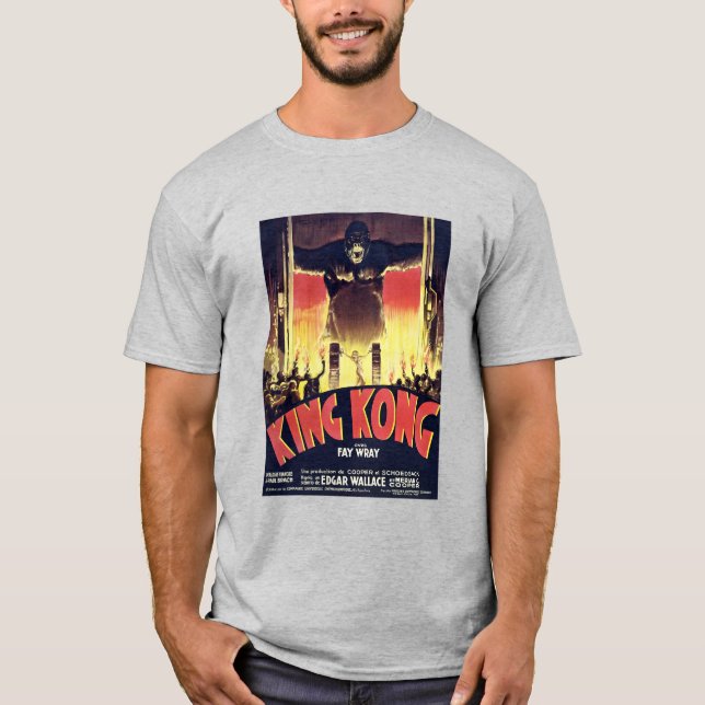 Kong Movie T Shirt (Framsida)