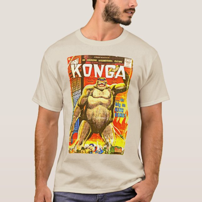 KONGA Comic T-Shirt  (Framsida)