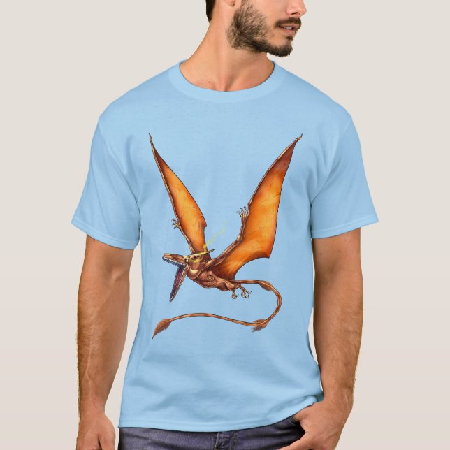 Kongamato Cryptid Creature T Shirt (Framsida)