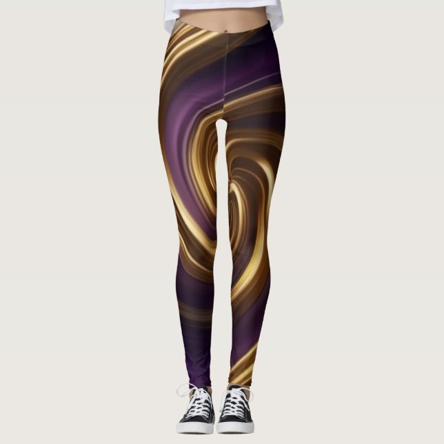Konglig Strålning Leggings (Framsida)