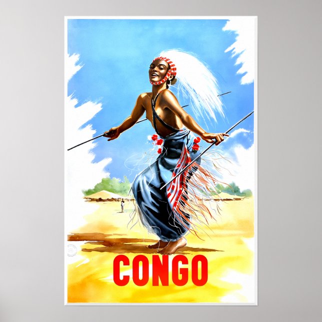 Kongo Affisch (Framsidan)
