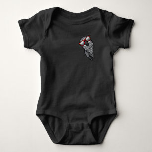Kongo African Grått Parrot T Shirt