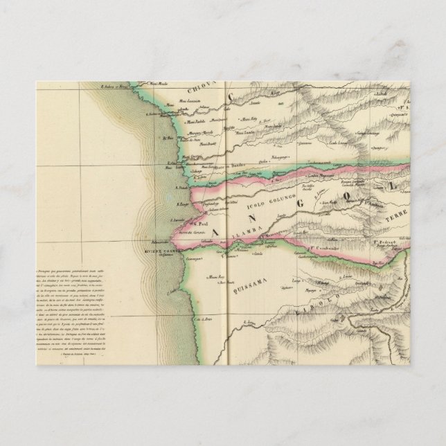 Kongo, Afrika 41 Vykort (Framsida)