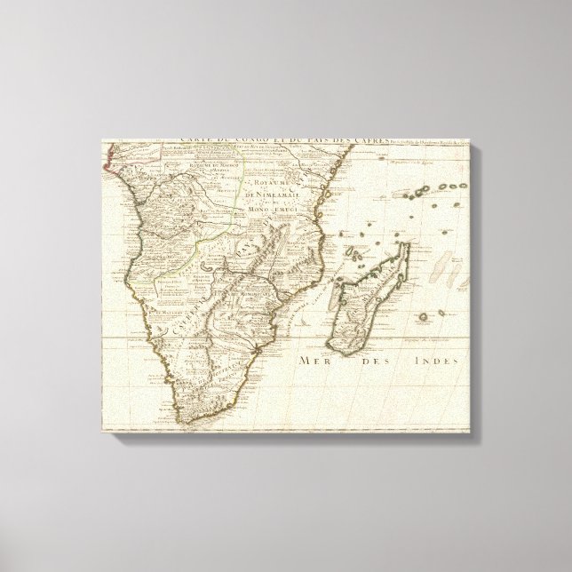 Kongo, Afrika Canvastryck (Framsida)