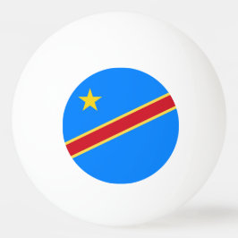 Kongo flagga pingisboll