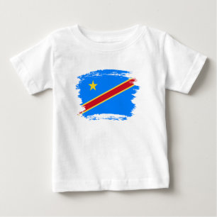 Kongo flagga t shirt