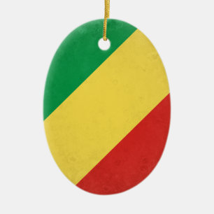 Kongo Julgransprydnad Keramik
