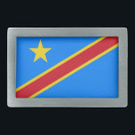 Kongo Kinshasa Flagga<br><div class="desc">Patriotiska flagga i Demokratiska republiken Kongo.</div>
