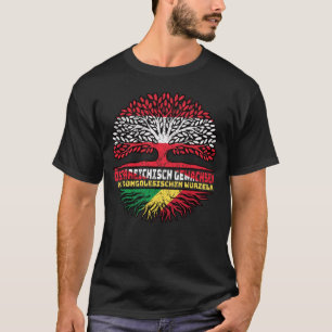 Kongo Kongolesisch Österreichisch Österreich Baum T Shirt