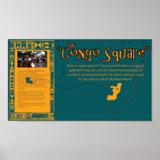 Kongo Square Poster