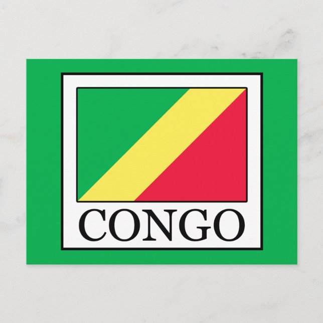 Kongo Vykort (Framsida)