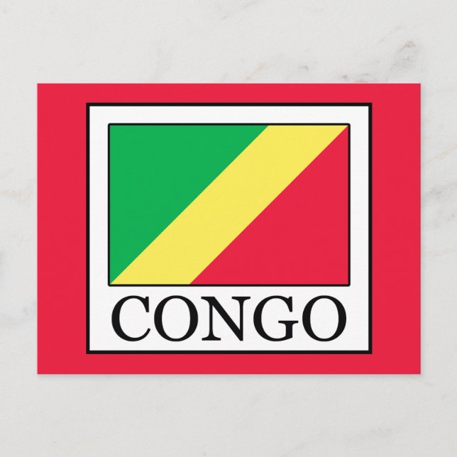 Kongo Vykort (Framsida)