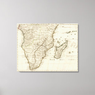 Kongofloden afrika canvastryck