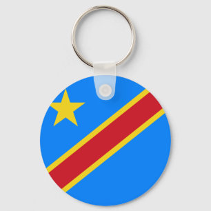 Kongofloden - Democratic Republic of the Congo Nyckelring