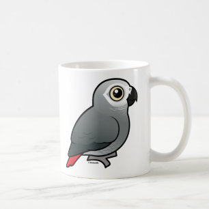 Kongoflodenafrikangrå färg kaffemugg