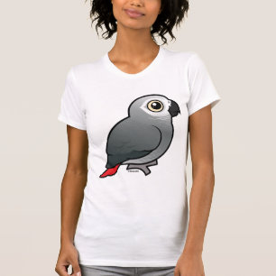 Kongoflodenafrikangrå färg t shirt