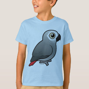 Kongoflodenafrikangrå färg t shirt