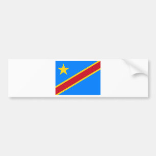 KongoflodenflaggaCD Bildekal