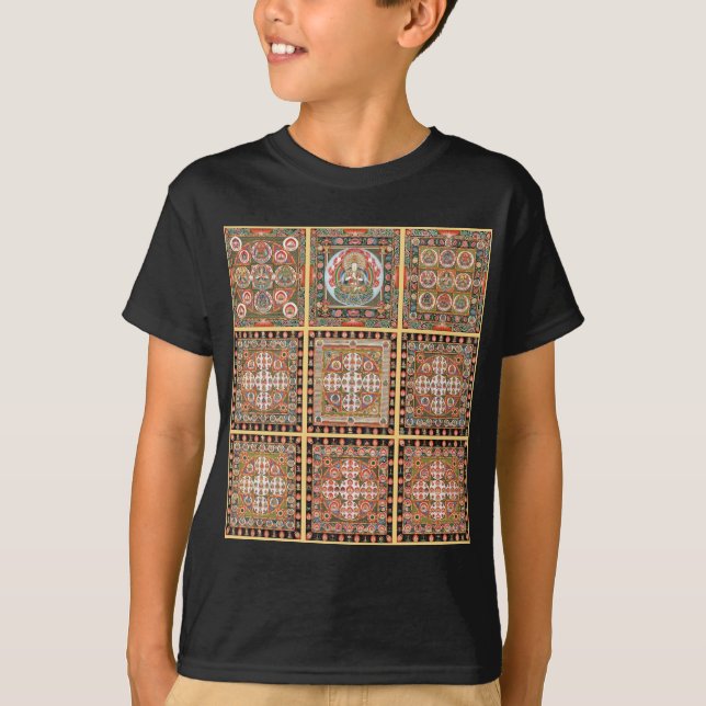 Kongokai Mandala Tee Shirt (Framsida)
