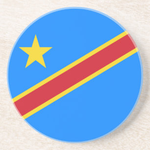 Kongos Kinshasa-flagga Underlägg