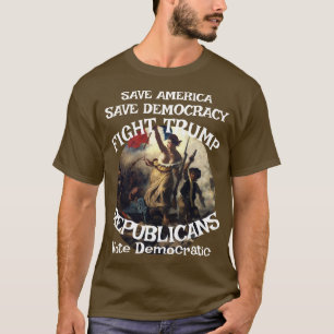 KONGRESS FW FV SENATEN HG RÖSTA TIDIGT POSTRÖSTNIN T SHIRT