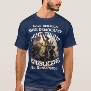 KONGRESS FW FV SENATEN HG RÖSTA TIDIGT POSTRÖSTNIN T SHIRT