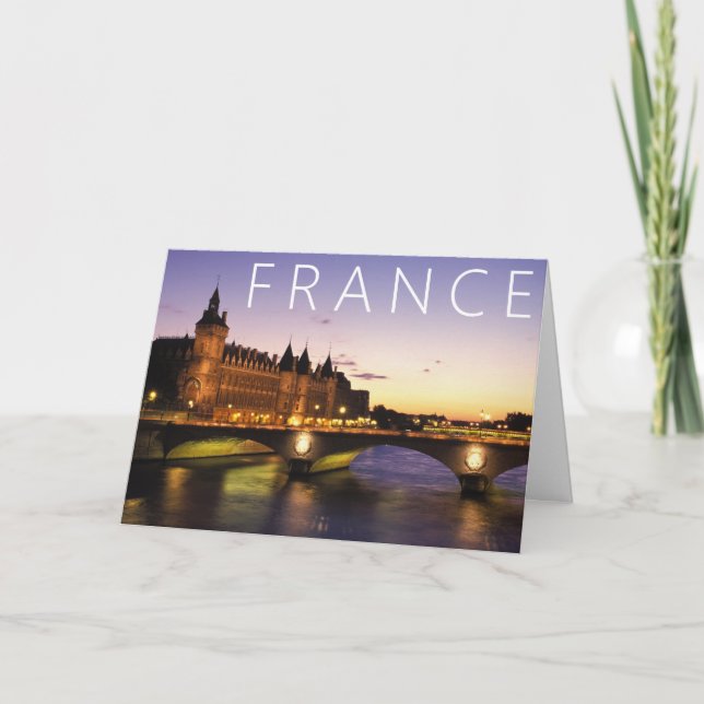 Kongress | Paris, Frankrike | Grattis på födelseda Kort (Framsida)