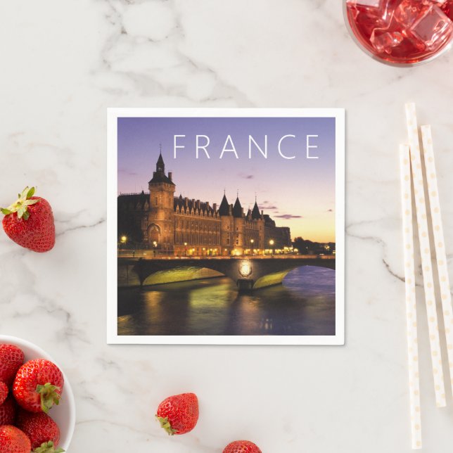 Kongress vid floden Seine | Paris, Frankrike Pappersservett (Insitu)