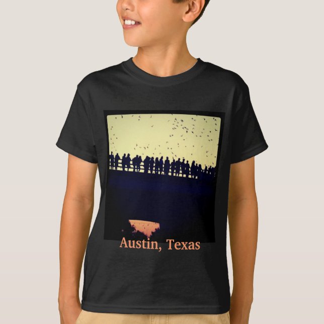 Kongressavenyn överbryggar fladdermöss t shirt (Framsida)