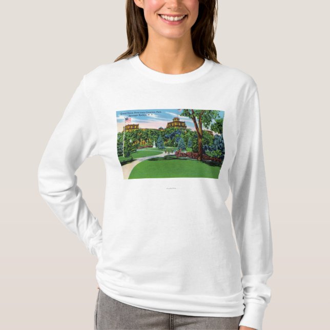 Kongressen parkerar beskådar av det storslagna t-shirt (Framsida)