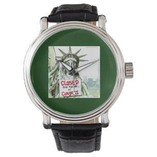 Kongressen stängd för reparation av Lady Liberty - Armbandsur