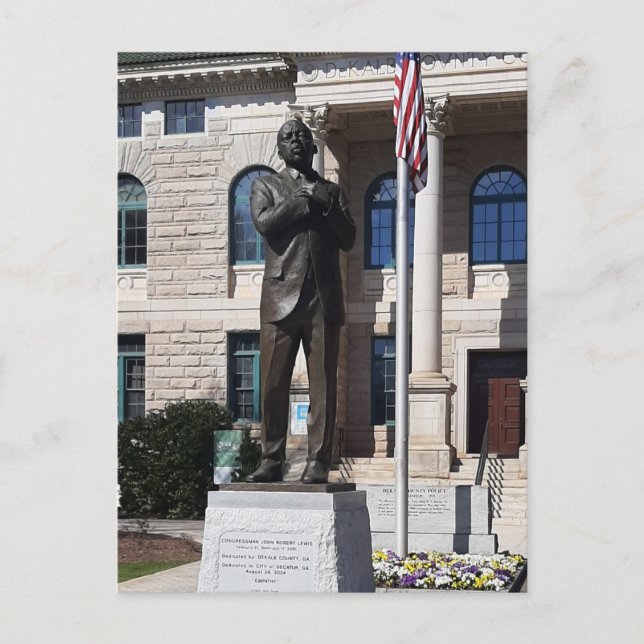 Kongressledamot John Lewis-minnespostkort Vykort (Framsida)