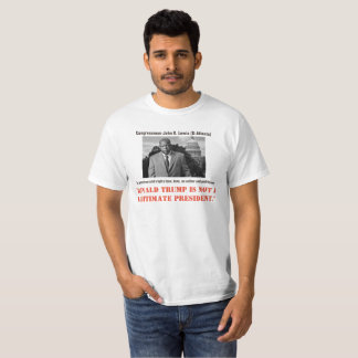 KongressledamotJohn Lewis-utslagsplats skjorta T Shirt