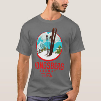 Kongsberg norge ski t shirt