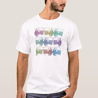 Konica kamera t-shirt