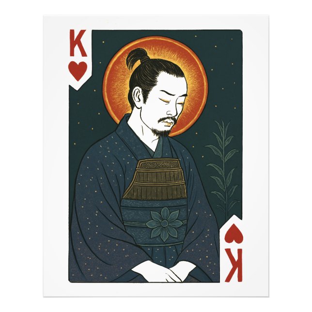 König der Herzen – Der Samurai Fototryck (Framsidan)