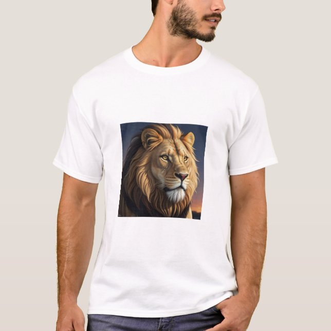 König der Savanne T Shirt (Framsida)