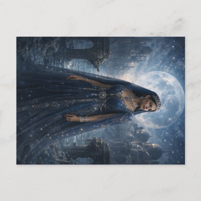 Königin der Sternennacht Vykort (Framsida)