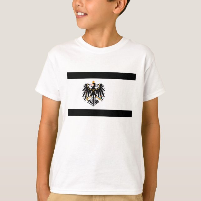 Königreich Preussen Nationalfahne T-shirt (Framsida)