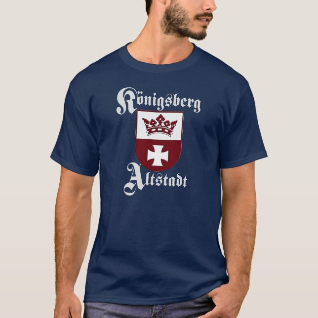 Königsberg Altstadt Tee Shirt (Framsida)