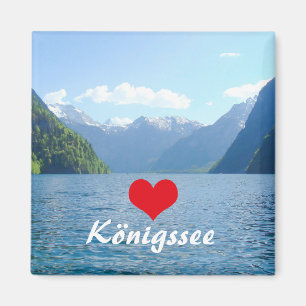 Königssee Bavaria in Tyskland Souvenir Magnet