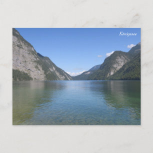 Königssee Bavarian Alpernas Vykort